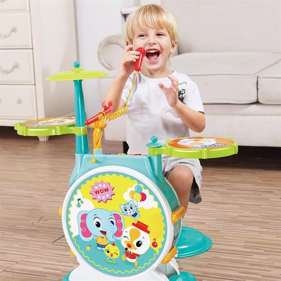 Музична іграшка Hola Toys Барабанна установка (3130) - зображення 1