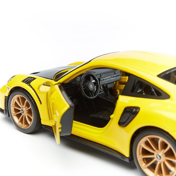 Автомодель Maisto Porsche 911 GT2 RS 1:24 (31523 yellow) - зображення 6
