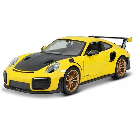 Автомодель Maisto Porsche 911 GT2 RS 1:24 (31523 yellow) - зображення 9