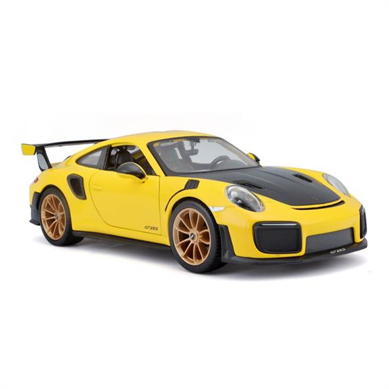 Автомодель Maisto Porsche 911 GT2 RS 1:24 (31523 yellow) - зображення 1