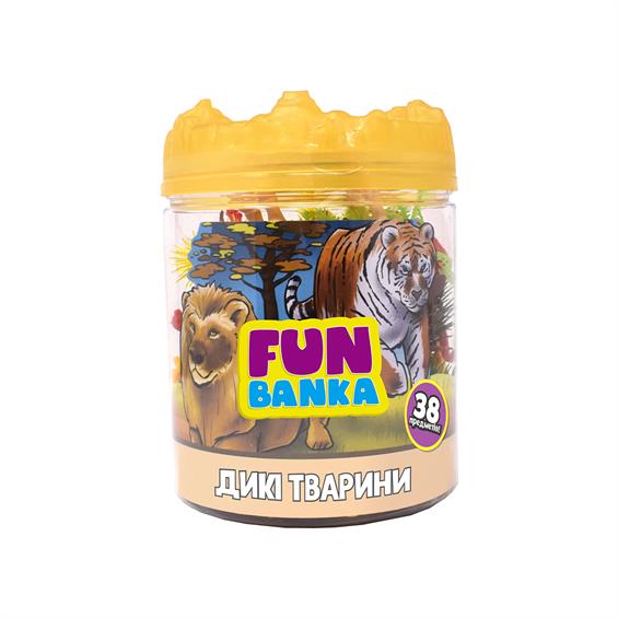 Ігровий міні-набір Fun Banka Дикі тварини (320385-UA) - зображення 1