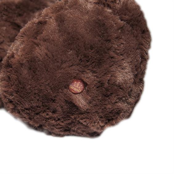М'яка іграшка Grand Ведмідь коричневий з бантом 33 см (3302GMB) - зображення 1