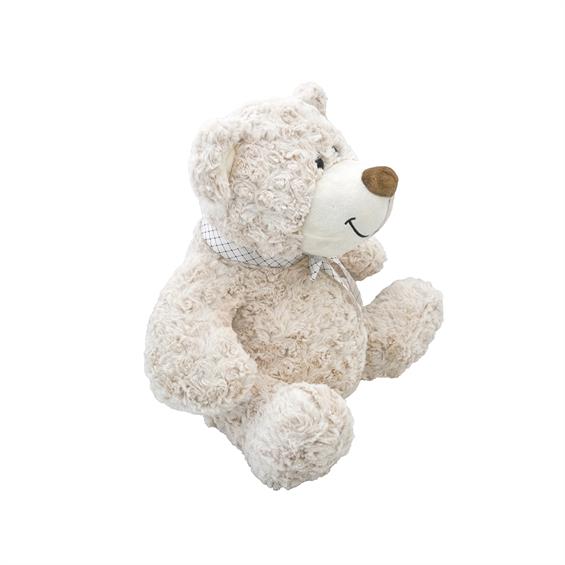 М'яка іграшка Grand Ведмедик білий з бантом 35 см (3303GMТ) - зображення 4