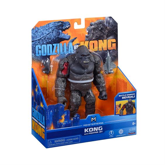 Фігурка Godzilla vs. Kong Конг з винищувачем 15 см К (35304) - зображення 1