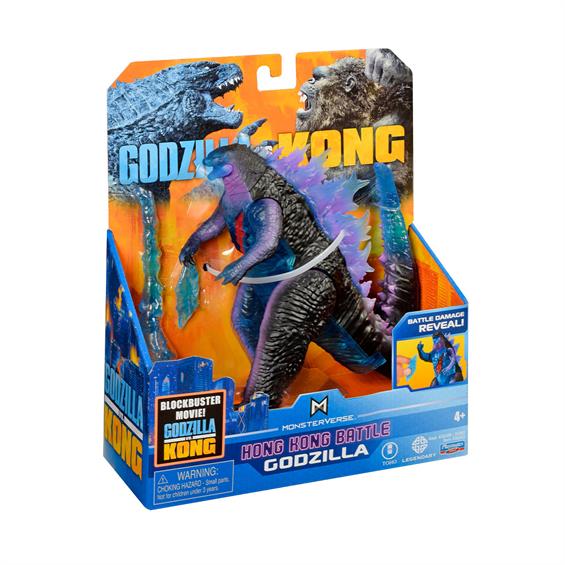 Фігурка Godzilla vs. Kong Годзила з бойовими ранами та променем 15 см (35353) - зображення 1