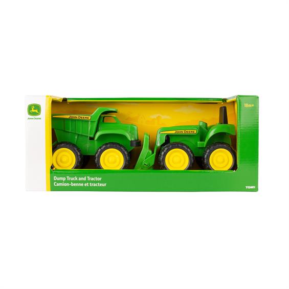 Іграшки для піску John Deere Kids Трактор і самоскид 2 шт. (35874) - зображення 4