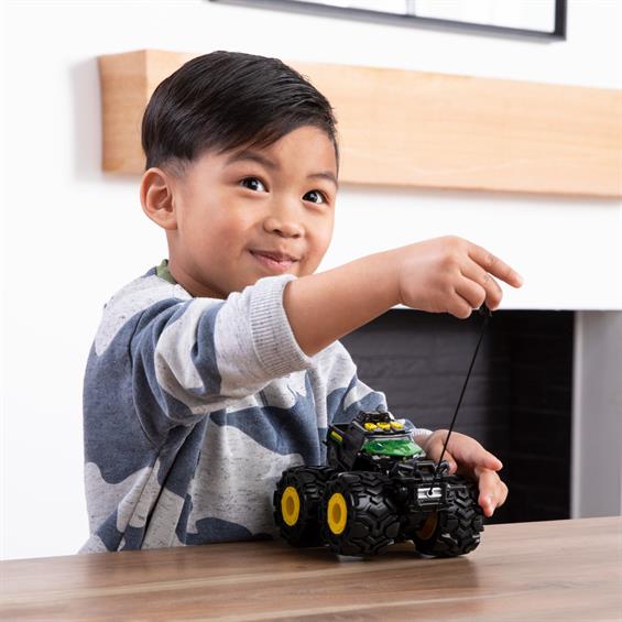 Іграшковий трактор John Deere Kids Monster Treads з великими колесами (37929) - зображення 6