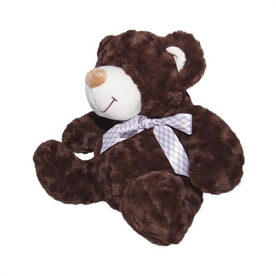 М'яка іграшка Grand Ведмідь коричневий з бантом 40 см (4001GMB) - зображення 1