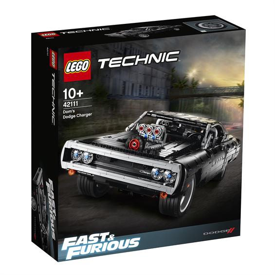 Конструктор LEGO® Technic Dodge Charger Домініка Торетто 1077 деталей (42111) - зображення 9