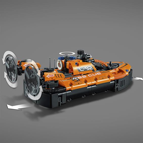 Конструктор LEGO® Technic Рятувальний апарат на повітряній подушці 457 деталей (42120) - зображення 3