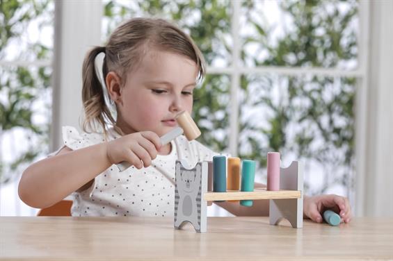 Стукалка Viga Toys PolarB Цвяшки (44009) - зображення 7