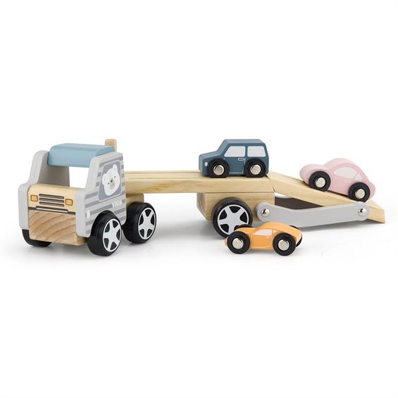 Дерев'яна іграшкова машинка Viga Toys PolarB Автовоз (44014) - зображення 5