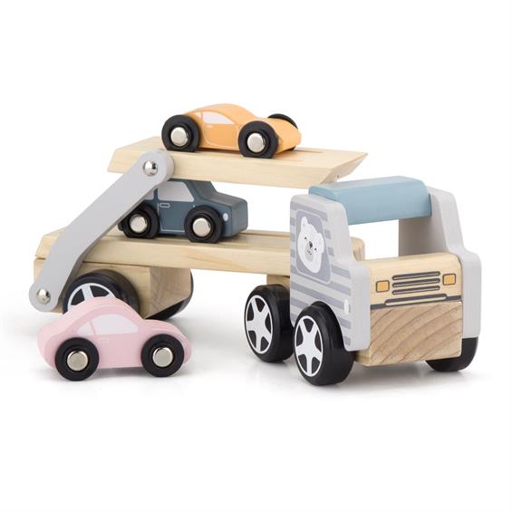 Дерев'яна іграшкова машинка Viga Toys PolarB Автовоз (44014) - зображення 11
