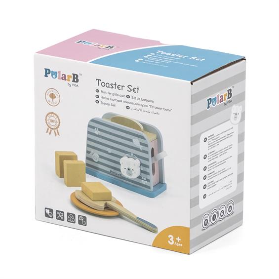 Іграшковий тостер Viga Toys PolarB з дерева (44017) - зображення 4