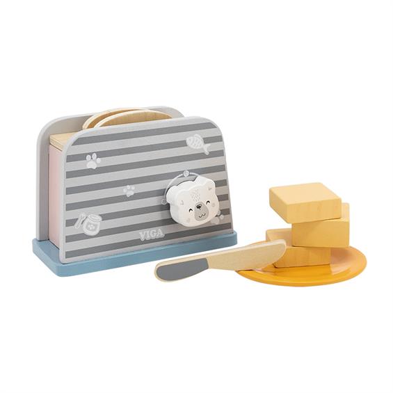 Іграшковий тостер Viga Toys PolarB з дерева (44017) - зображення 5