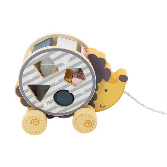 Дерев'яна каталка-сортер Viga Toys PolarB Їжачок (44025) - зображення 7