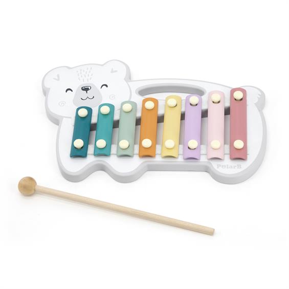 Музична іграшка Viga Toys PolarB Ксилофон-ведмедик (44026) - зображення 1