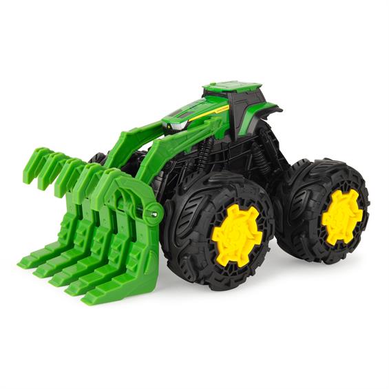 Іграшковий трактор John Deere Kids Monster Treads з ковшем і великими колесами (47327) - зображення 3