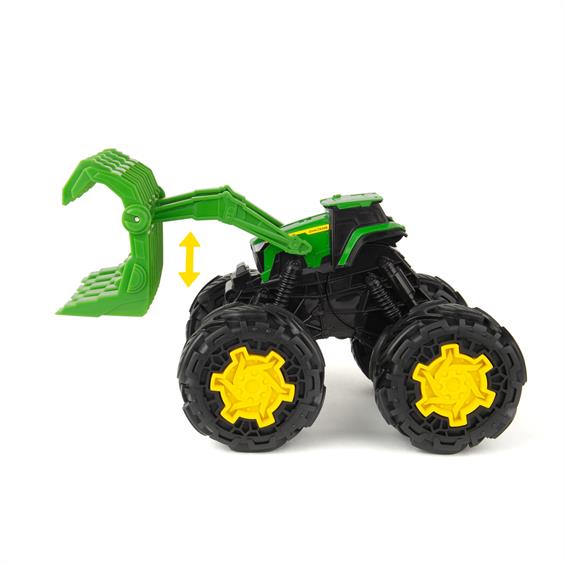 Іграшковий трактор John Deere Kids Monster Treads з ковшем і великими колесами (47327) - зображення 7
