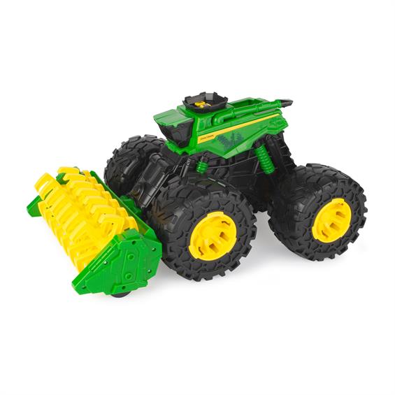 Іграшковий комбайн John Deere Kids Monster Treads з молотаркою і великими колесами (47329) - зображення 3