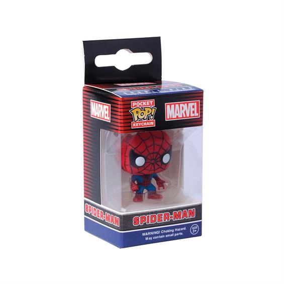 Ігрова фігурка-брелок Funko Pop! Marvel Людина-павук (4983) - зображення 4