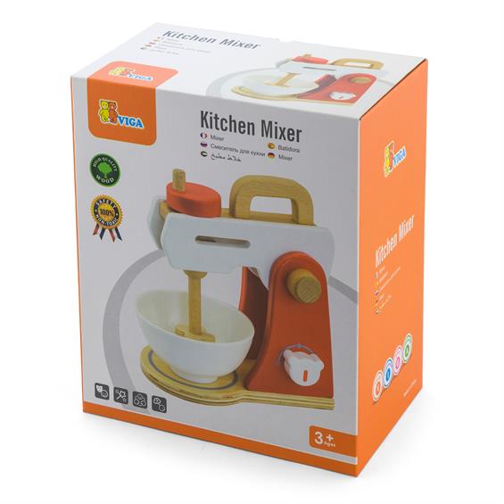 Іграшковий міксер Viga Toys з дерева (50235FSC) - зображення 2