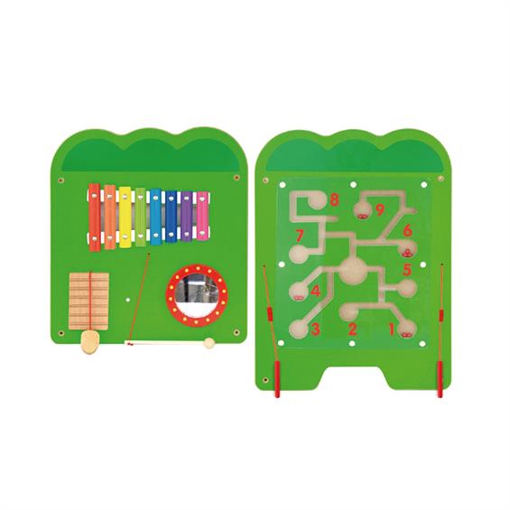 Бізіборд Viga Toys Крокодил, 5 секцій (50346) - зображення 3