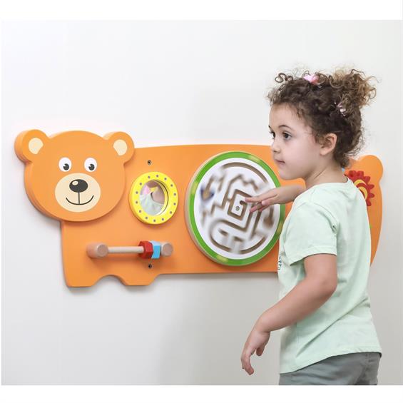 Бізіборд Viga Toys Ведмедик (50471FSC) - зображення 4