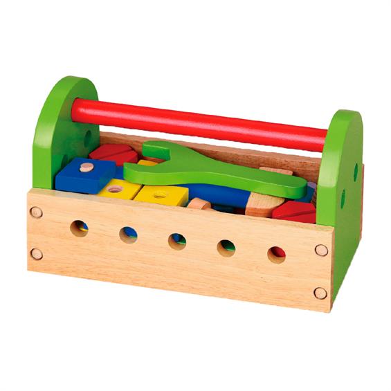 Дерев'яний ігровий набір Viga Toys Ящик з інструментами (50494) - зображення 1