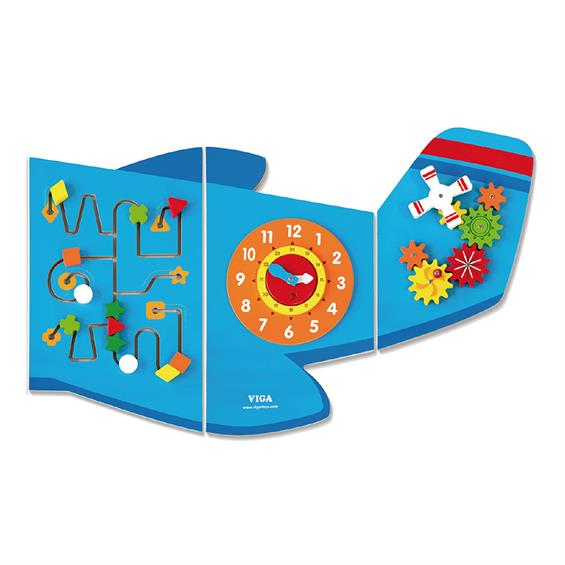 Бізіборд Viga Toys Літачок (50673FSC) - зображення 3
