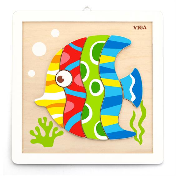 Набір для творчості Viga Toys Картина власноручно Рибка (50687) - зображення 3
