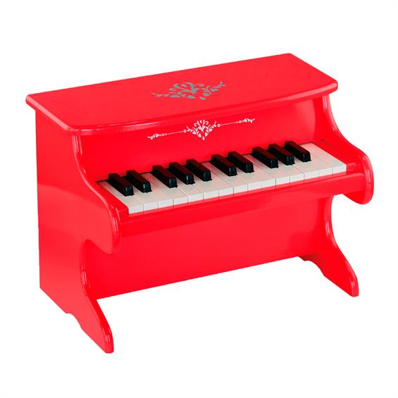 Музична іграшка Viga Toys Перше піаніно, червоний (50947) - зображення 3