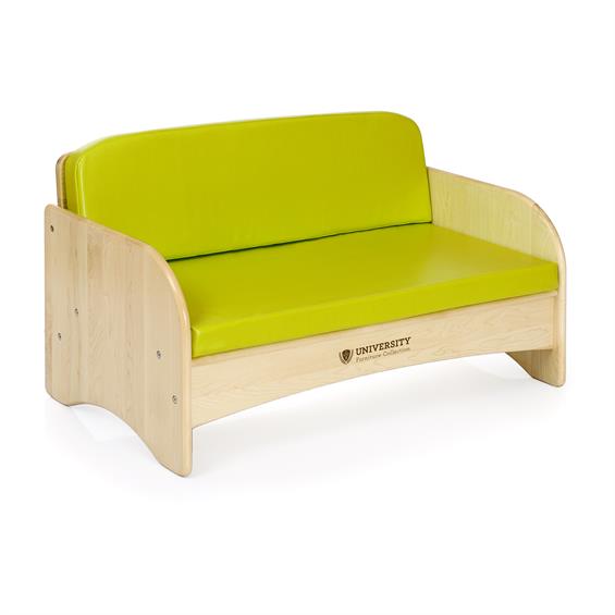 Комплект зелених подушок для дитячого дивана University (51110C-GR) - зображення 2