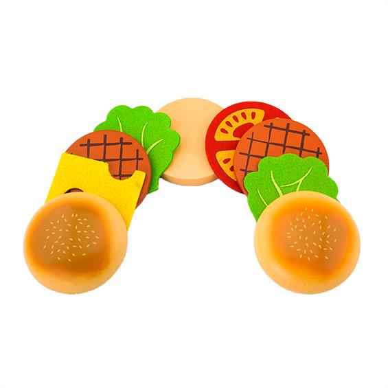 Іграшкові продукти Viga Toys Дерев'яні гамбургер і кола (51602) - зображення 4
