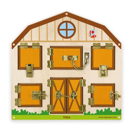 Бізіборд Viga Toys Будиночок на фермі (51627) - зображення 3