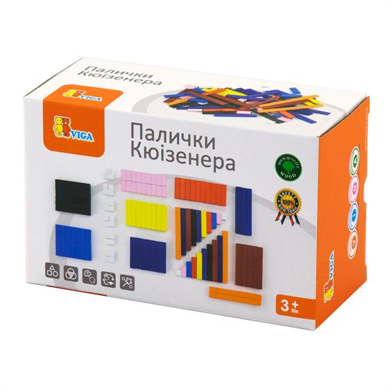 Деревянная игрушка. Учимся считать. Набор для счёта 