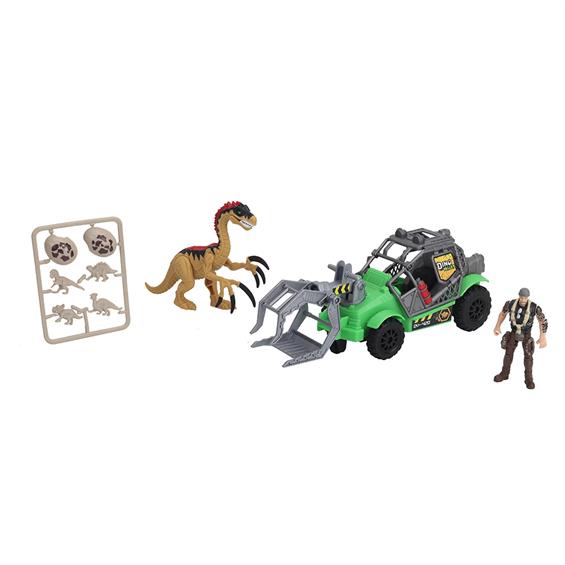 Ігровий набір Dino Valley Dino Сatcher із джипом (542028-1) - зображення 1