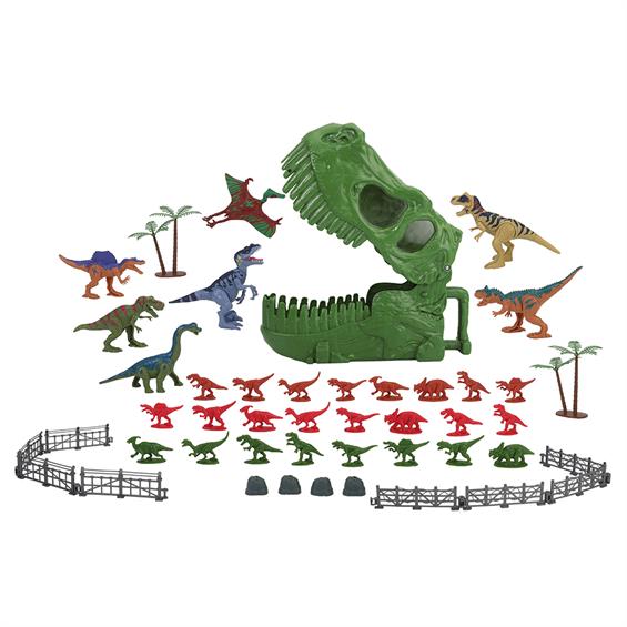 Ігровий набір Dino Valley Dino Skull Bucket 45 елементів (542029) - зображення 2
