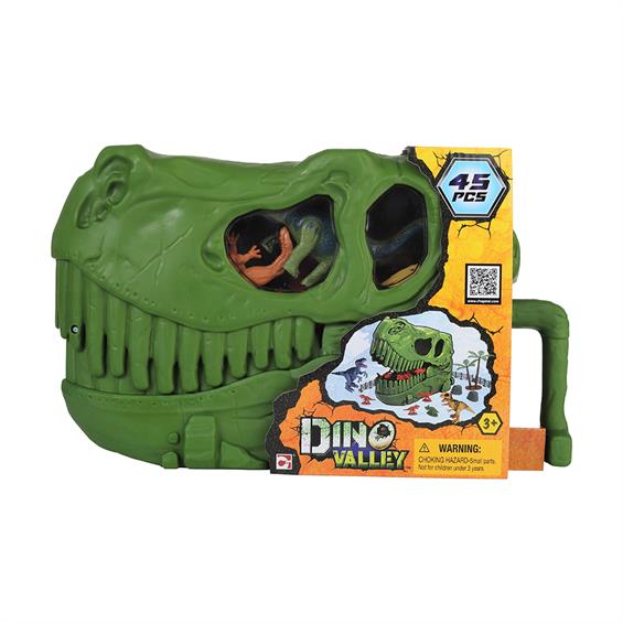 Ігровий набір Dino Valley Dino Skull Bucket 45 елементів (542029) - зображення 1