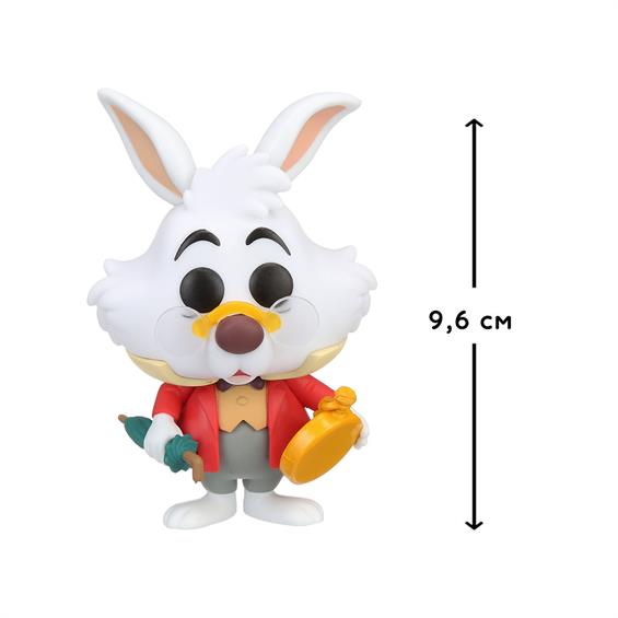Ігрова фігурка Funko Pop! Аліса в Дивокраї Білий кролик із годинником 10 см (55739) - зображення 6