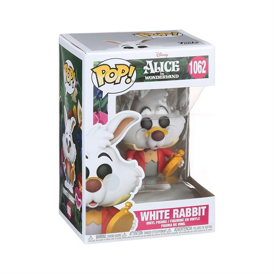 Ігрова фігурка Funko Pop! Аліса в Дивокраї Білий кролик із годинником 10 см (55739) - зображення 9