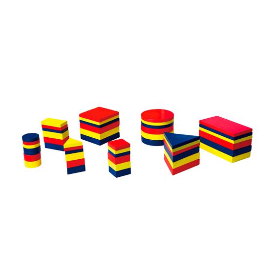 Навчальний набір Viga Toys Логічні блоки Дьєнеша (56164U) - зображення 1