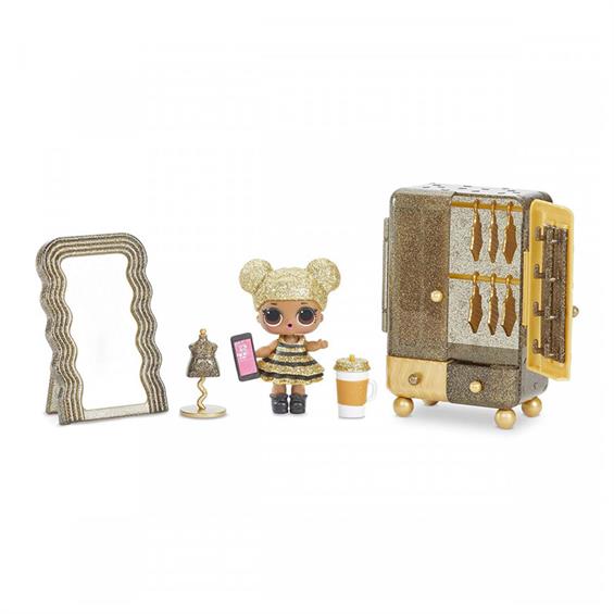 Лялька L.O.L Surprise Furniture з кімнатою Стильний інтер'єр Королеви-Бджілки - зображення 2