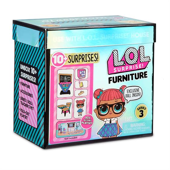 Лялька L.O.L Surprise Furniture S2 з кімнатою Клас розумниці - зображення 4