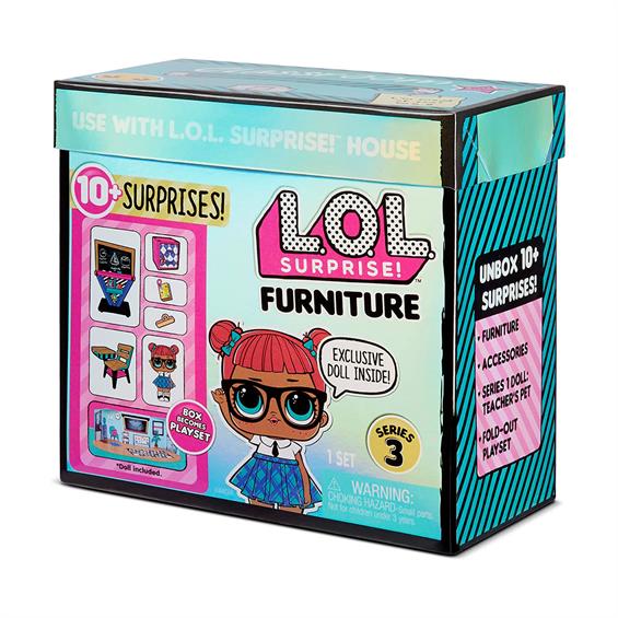 Лялька L.O.L Surprise Furniture S2 з кімнатою Клас розумниці - зображення 6