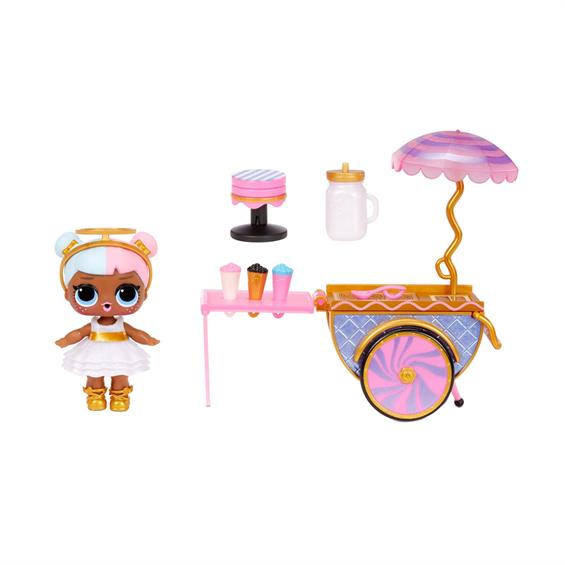 Лялька L.O.L. Surprise! Furniture Леді-Цукор з візком солодощів - зображення 4