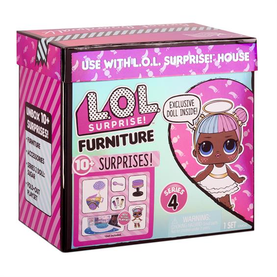 Лялька L.O.L. Surprise! Furniture Леді-Цукор з візком солодощів - зображення 6