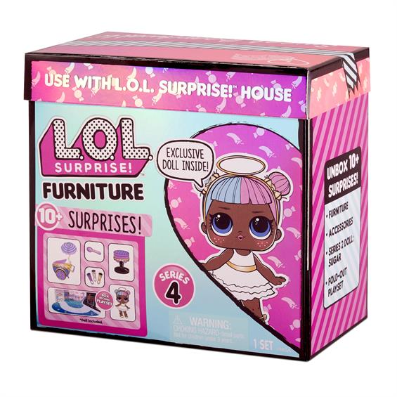 Лялька L.O.L. Surprise! Furniture Леді-Цукор з візком солодощів - зображення 7