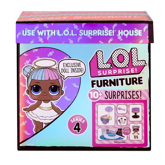 Лялька L.O.L. Surprise! Furniture Леді-Цукор з візком солодощів - зображення 8