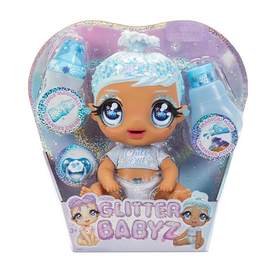 Лялька Glitter Babyz Сніжинка з аксесуарами 28 см (574859) - зображення 10